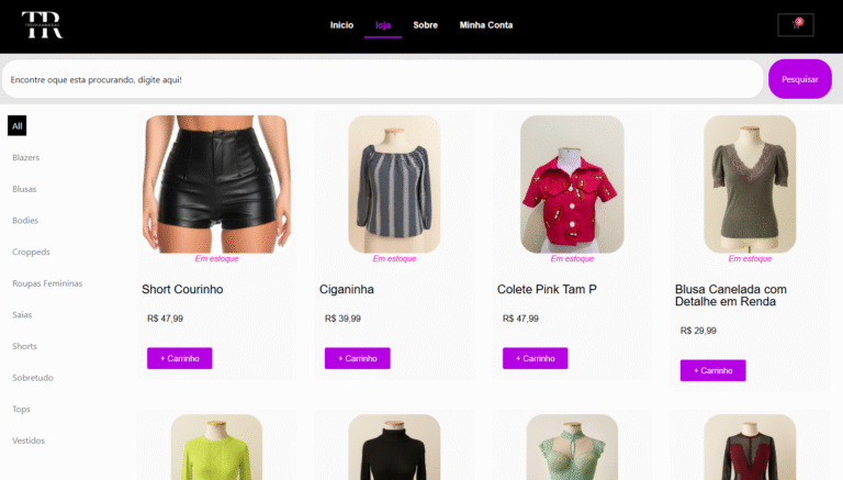 Catálogo de Produtos